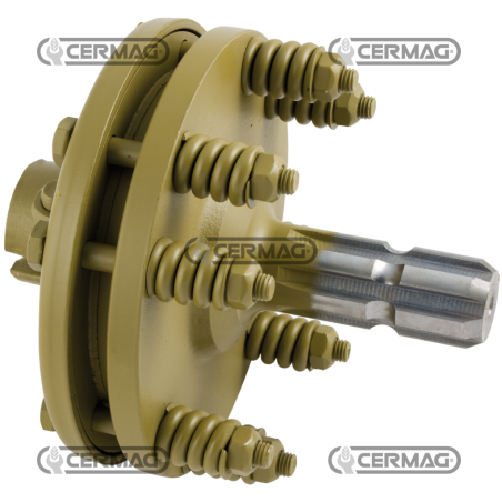 Frizione a dischi multipli con albero PDF Torsione massima 1200 Nm - 10.60 lbin COMPATIBILE - 30711 | NewgardenAgri.com