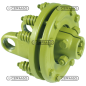 Embrague de 2 discos de fricción Tipo FD0 Categoría 3 Perfil 1"3/8 - Z.6 COMPATIBLE - 30104