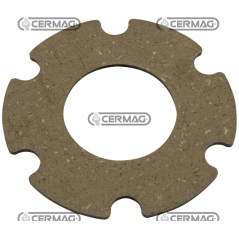 Disco de fricción (Ferodo) con 6 ranuras COMPATIBLE - 31034 | NewgardenAgri.com