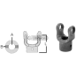 RACCORDEMENT FOURCHES TROU CYLINDRIQUE AVEC BOUCHON 18x47 COMPATIBLE - 31451