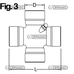 Croisière de type agricole industriel Mesure 27x74,5 mm COMPATIBLE - 30437 | NewgardenAgri.com