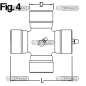 Crucero industrial agrícola tipo Crucero Medida 34x97 mm COMPATIBLE - 31492