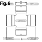 Croisière de type agricole industriel Mesure 28,52x70,6 mm COMPATIBLE - 31499