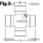 Crucero industrial agrícola tipo Crucero Medida 23,8x61,4 mm COMPATIBLE - 30435