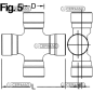 Croisière de type agricole industriel Mesure 27x81,7 mm COMPATIBLE - 31500