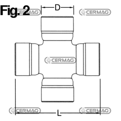 Croisière de type agricole industriel Mesure 30,18x82 mm COMPATIBLE - 31501 | NewgardenAgri.com