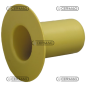 Counter cap with flange to be drilled COMPATIBLE - 31762
