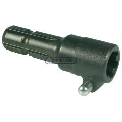 Riduzione per PDF con pulsante Profilo 1"3/4-Z.20 - 1"3/8-Z.6 - 120 Kgm/mm² COMPATIBILE - 31040 | NewgardenAgri.com