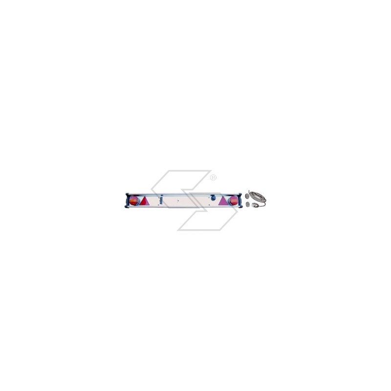 Rear bumper led lights agricultural trailer