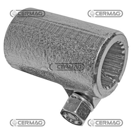 Bussola scanalata con bullone Profilo 1"3/8-Z.21 COMPATIBILE - 30949 | NewgardenAgri.com
