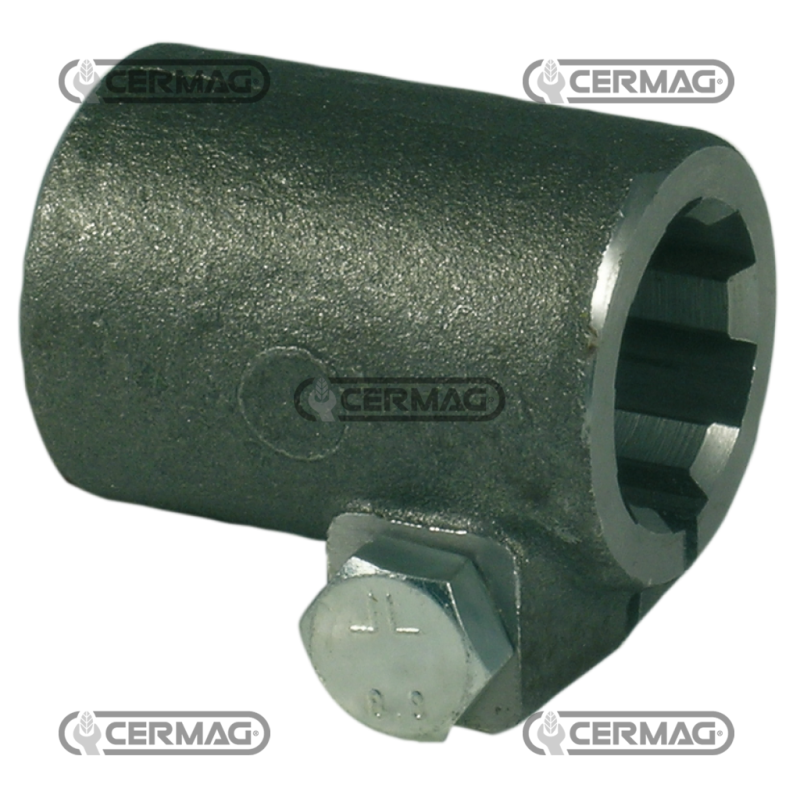 Slotted socket with bolt Profile 1"3/8-Z.6 COMPATIBLE - 30950