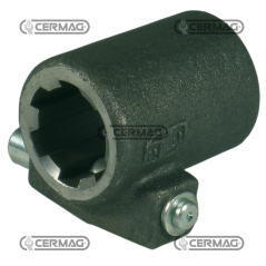 Bussola scanalata con pulsante Profilo 1"3/4-Z.6 COMPATIBILE - 30945 | NewgardenAgri.com