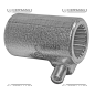 Slotted socket with button Profile 1"3/8-Z.21 COMPATIBLE - 30943