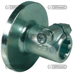 Keilnabe mit Flanschprofil 1"3/8-Z.21 KOMPATIBEL - 31146 | NewgardenAgri.com