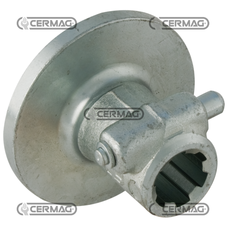 Buje estriado con brida y botón Perfil 1"3/8-Z.6 COMPATIBLE - 30519