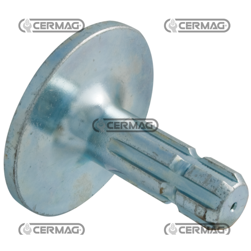Alberino scanalato con flangia Profilo 1"3/4-Z.6 COMPATIBILE - 30523