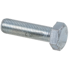Tornillo cabeza hexagonal rosca completa galvanizado blanco Rosca M10x1,5x30 mm COMPATIBLE - 64772 | NewgardenAgri.com