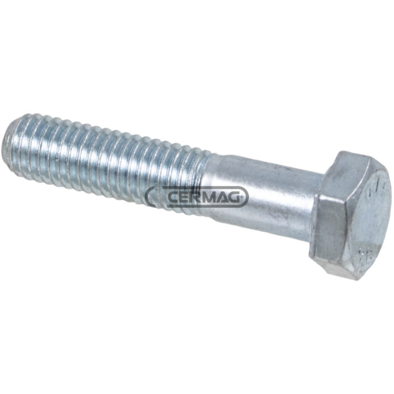 Vite a testa esagonale a filetto parziale zincato bianco Filetto M16x2x38 mm COMPATIBILE - 64856