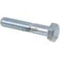 Vite a testa esagonale a filetto parziale zincato bianco Filetto M16x2x38 mm COMPATIBILE - 64856