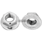 Ecrou hexagonal à bride moletée filetage M14 COMPATIBLE - 64912