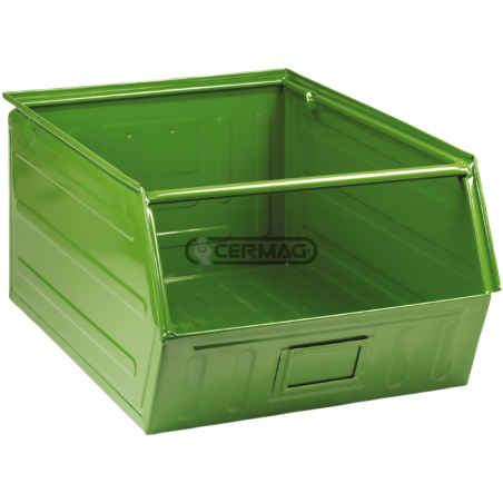 Conteneur métallique empilable Dimensions LxPxH 210x360x200 mm COMPATIBLE - 62413 | NewgardenAgri.com