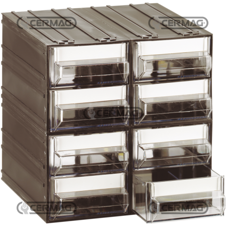 Cassettiera componibile 8 cassetti L 101 - P 198 - H 48 mm COMPATIBILE - 62420 | NewgardenAgri.com