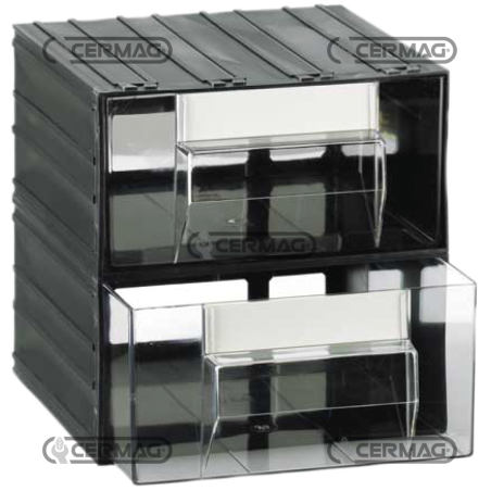 Cassettiera componibile 2 cassetti L 212 - P 198 - H 103 mm COMPATIBILE - 64464 | NewgardenAgri.com