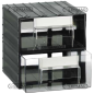 Cómoda modular con 2 cajones L 212 - P 198 - H 103 mm COMPATIBLE - 64464