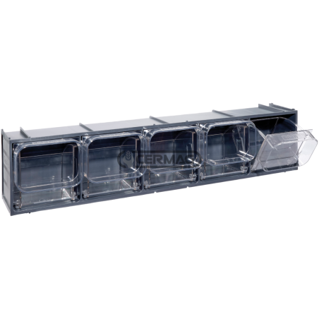 Cassettiera per espositore CRISTAL BOX Dimensioni LxHxP 600x132x133 mm COMPATIBILE - 65417 | NewgardenAgri.com