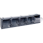 CRISTAL BOX display chest of drawers Dimensions WxHxD 600x132x133 mm COMPATIBLE - 65417