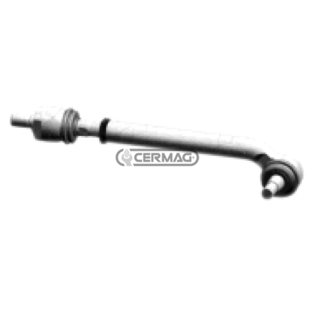 Complete steering tie rod bent to the left Thread M22x1.5 Right COMPATIBLE - 63141