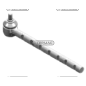 Steering tie rod Rotation 270 ° Rod diameter 23.75 mm with 7 notches COMPATIBLE - 63165
