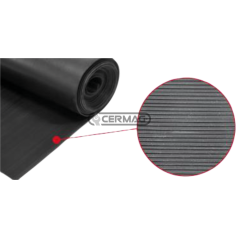 Tappeto in gomma Lunghezza 10 m Superficie Profilo millerighe COMPATIBILE - 65373 | NewgardenAgri.com