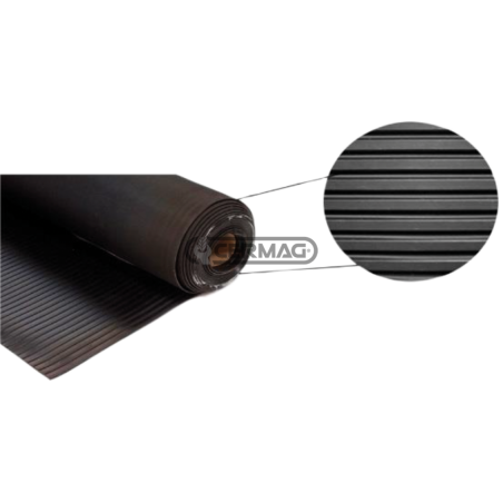 Tappeto in gomma Lunghezza 10 m Superficie Profilo centorighe COMPATIBILE - 65374 | NewgardenAgri.com