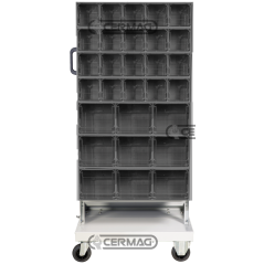 Trolley kit consisting of 58 COMPATIBLE drawers - 62427 | NewgardenAgri.com