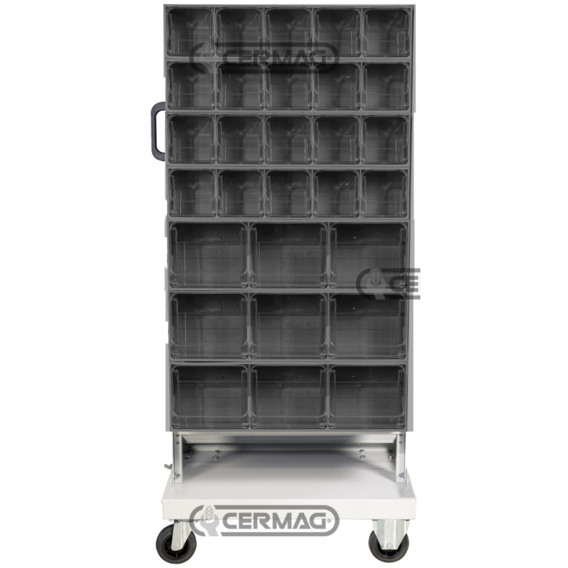 Kit chariot composé de 58 tiroirs COMPATIBLES - 62427
