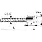 Cable with cylindrical head Ø 6.5x7 Cable diameter 2.5 mm Length 3000 mm COMPATIBLE - 60017