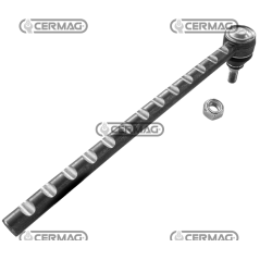 Spurstange um 180° drehbar Stangendurchmesser 20 mm mit 13 Kerben KOMPATIBEL - 62202