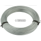 Fune spiroidale in acciaio zincato Diametro fune 2,5 mm Numero di fili 19 COMPATIBILE - 60027
