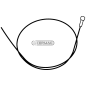 Cavo a cannuccia per freno - frizione Ø 3 mm Lunghezza 2000 mm COMPATIBILE - 61895