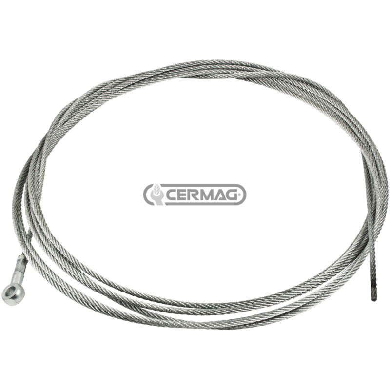 Cavo con occhiello per leva freno Ø 5 mm Lunghezza 7000 mm Foro 10 mm COMPATIBILE - 64030