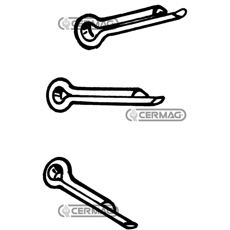 Cotter pin Size 2x40 mm COMPATIBLE - 61304