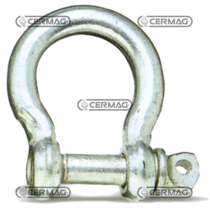 Galvanized lyre shackle Size 20 mm Working load 1000 kg COMPATIBLE - 61919