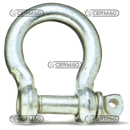 Grillo a lira zincato Misura 20 mm Carico di lavoro 1000 kg COMPATIBILE - 61919 | NewgardenAgri.com