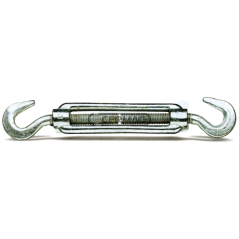 Two-hook tensioner Load 235 kg Length 204 - 284 mm COMPATIBLE - 61594 | NewgardenAgri.com