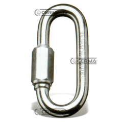 Galvanized quick link Size 4 mm COMPATIBLE - 61883 | NewgardenAgri.com