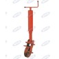Half-shaft with semi-automatic tilting and locking for AMA trailer