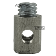 Clamp with grub screw Cable diameter 2 mm COMPATIBLE - 62990 | NewgardenAgri.com