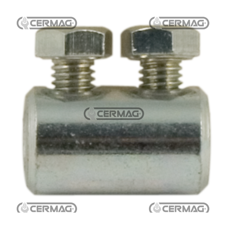 Abrazadera con tornillo de doble cara Diámetro del cable 4 mm COMPATIBLE - 62985