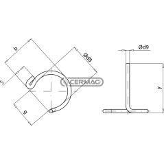 safety spring for corner joints COMPATIBLE - 64960 | NewgardenAgri.com